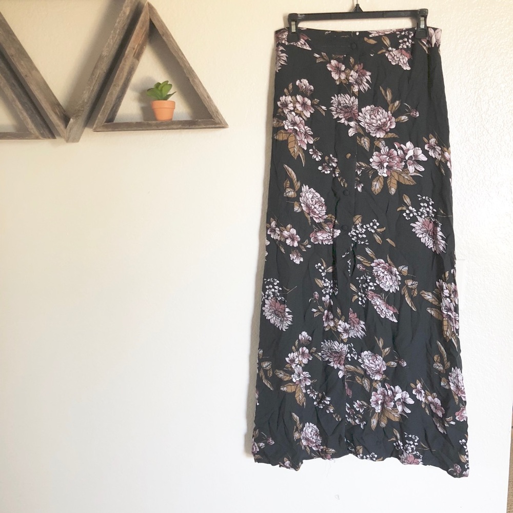 Floral Maxi Skirt